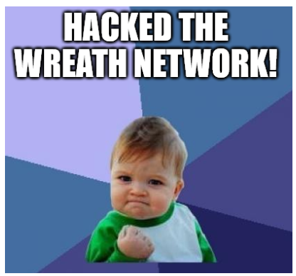 I hacked Wreath network